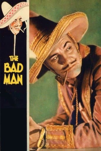 Movie poster for The Bad Man