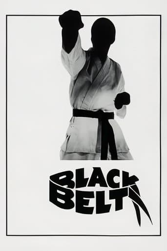 Movie poster for The Black Belt