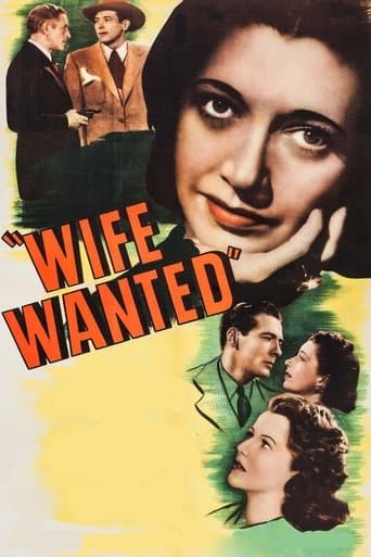 Movie poster for Wife Wanted