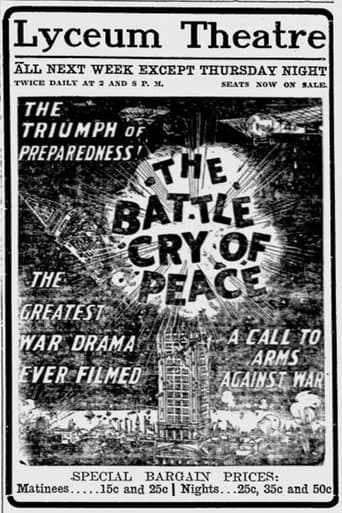 Movie poster for The Battle Cry of Peace