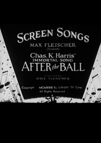 Movie poster for After the Ball