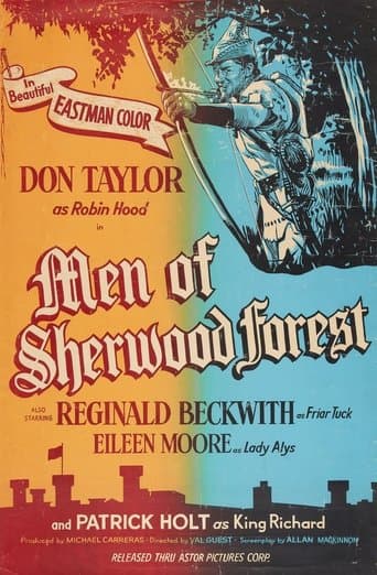 Movie poster for The Men of Sherwood Forest