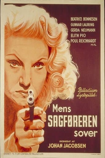 Movie poster for Mens sagføreren sover