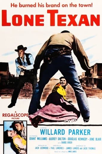 Movie poster for Lone Texan