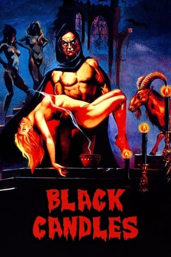 Movie poster for Black Candles