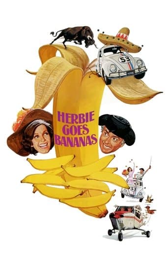 Movie poster for Herbie Goes Bananas
