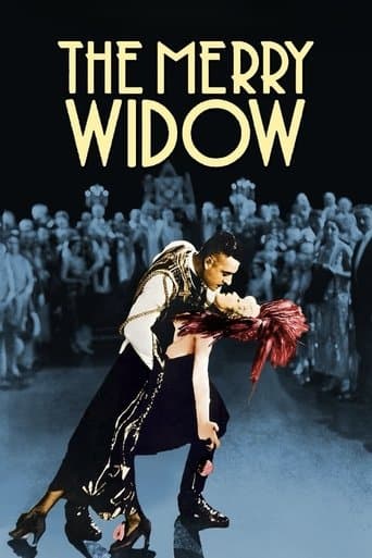 Movie poster for The Merry Widow