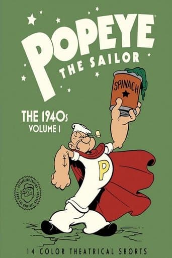 Movie poster for Popeye the Sailor: The 1940s, Volume 1