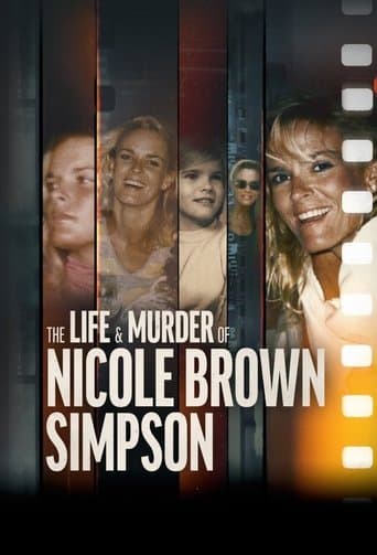 Movie poster for The Life & Murder of Nicole Brown Simpson