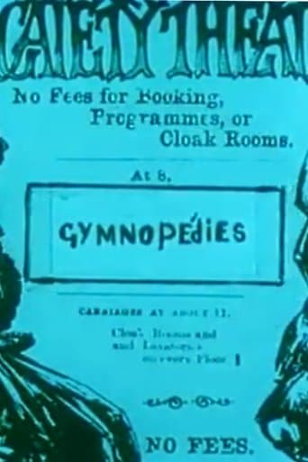 Movie poster for Gymnopédies