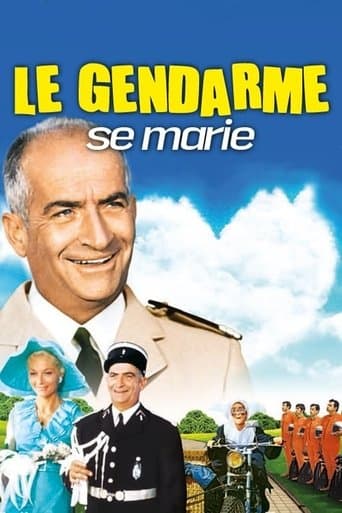 Movie poster for The Gendarme Gets Married
