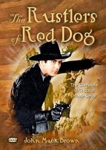 Movie poster for Rustlers of Red Dog