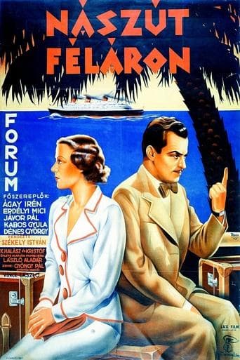 Movie poster for Nászút féláron