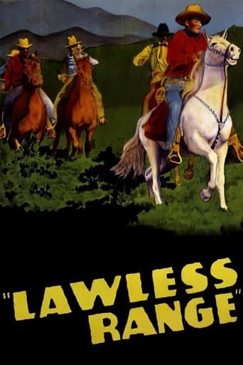 Movie poster for Lawless Range