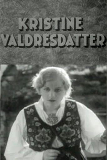 Movie poster for Kristine Valdresdatter