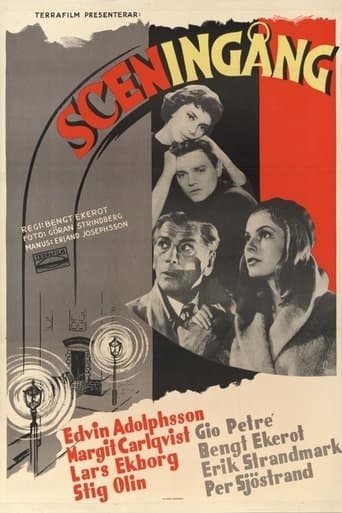 Movie poster for Sceningång