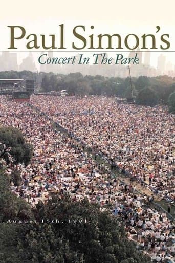 Movie poster for Paul Simon's Concert in the Park