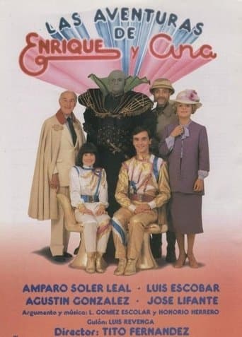 Movie poster for Las aventuras de Enrique y Ana