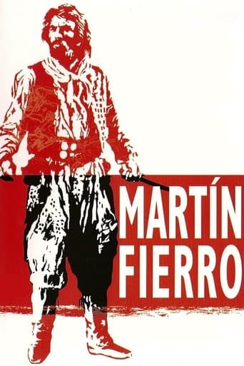 Movie poster for Martín Fierro