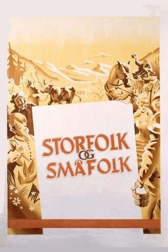 Movie poster for Storfolk og småfolk