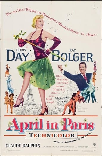 Movie poster for April in Paris