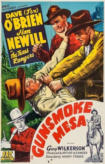 Movie poster for Gunsmoke Mesa