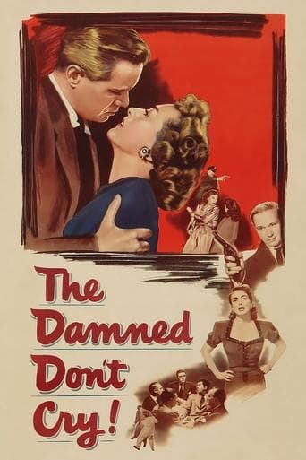 Movie poster for The Damned Don't Cry