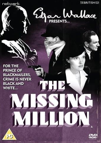 Movie poster for The Missing Million