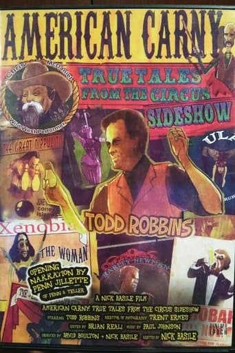 Movie poster for American Carny: True Tales from the Circus Sideshow