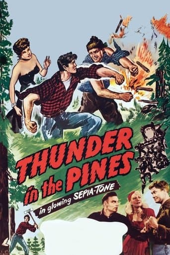 Movie poster for Thunder in the Pines