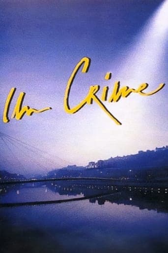 Movie poster for A Crime
