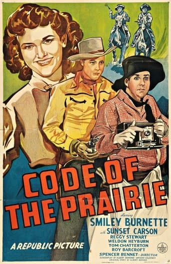 Movie poster for Code of the Prairie