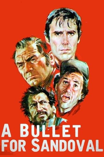 Movie poster for A Bullet for Sandoval
