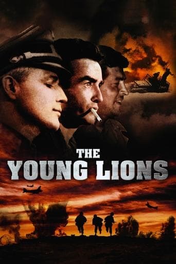 Movie poster for The Young Lions