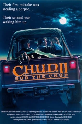 Movie poster for C.H.U.D. II: Bud the Chud
