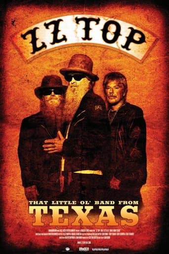 Movie poster for ZZ Top - That Little Ol' Band from Texas