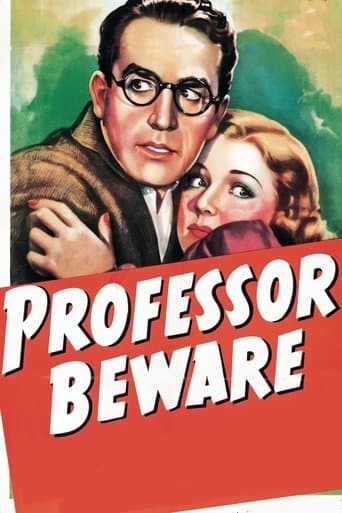 Movie poster for Professor Beware