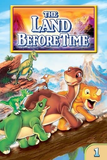 Movie poster for The Land Before Time