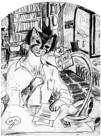 Movie poster for A Cat and a Half