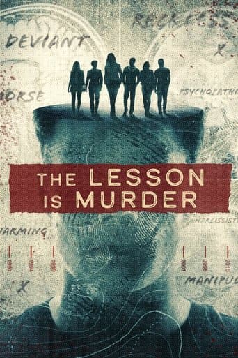 Movie poster for The Lesson Is Murder