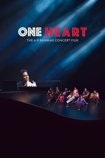 Movie poster for One Heart: The A.R. Rahman Concert Film