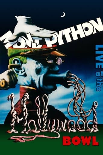 Movie poster for Monty Python Live at the Hollywood Bowl