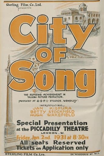 Movie poster for City of Song
