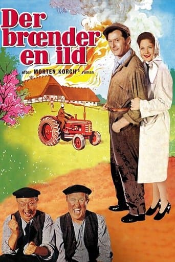 Movie poster for Der brænder en ild