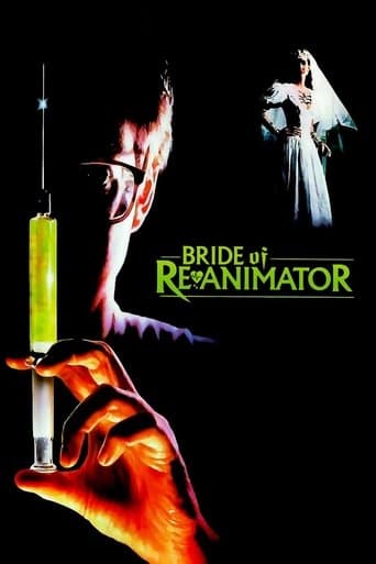 Movie poster for Bride of Re-Animator