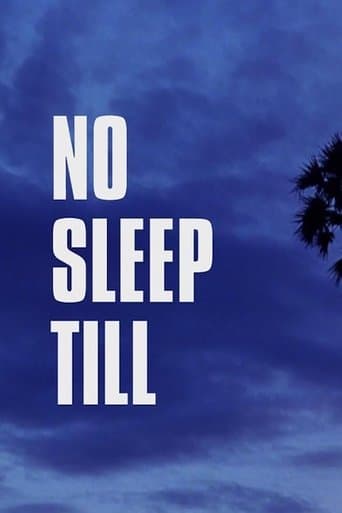 Movie poster for No Sleep Till
