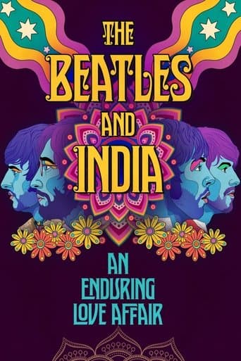 Movie poster for The Beatles and India