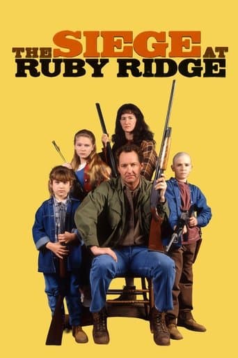 Movie poster for The Siege at Ruby Ridge