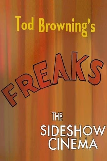 Movie poster for Tod Browning's 'Freaks': The Sideshow Cinema