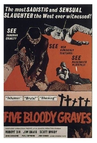 Movie poster for Five Bloody Graves